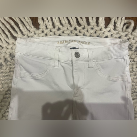 American Eagle next level stretch white jeggings - Picture 5 of 6
